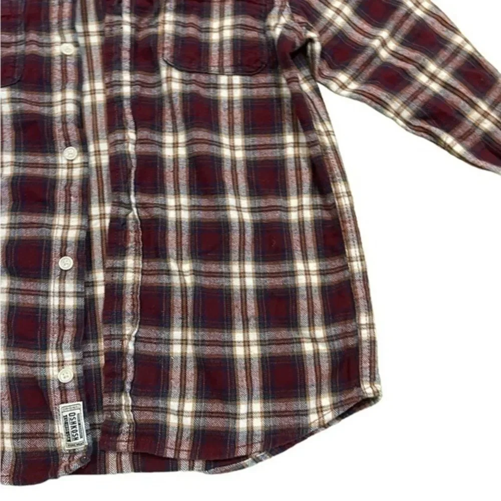 Boys Osh Kosh Flannel Long Sleeves size 14a